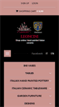 Mobile Screenshot of leoncini-italy.com